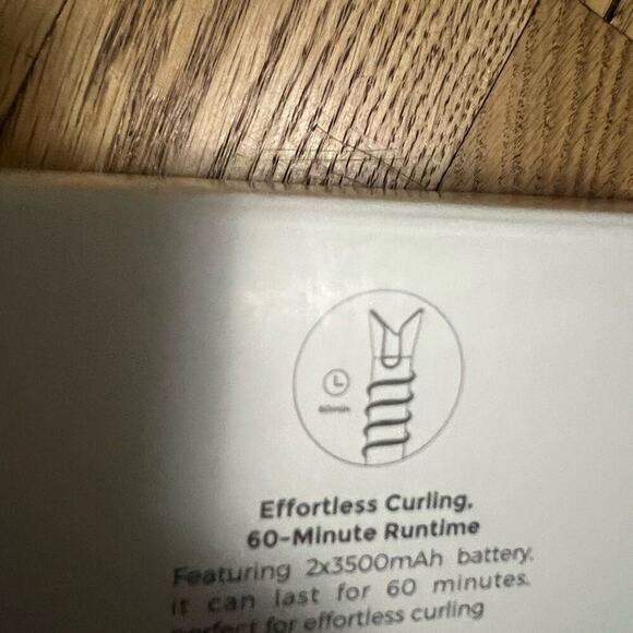 TYMO CURLGO 1 Inch CORDLESS‎ AUTO CURLING IRON NIB - Picture 8 of 9